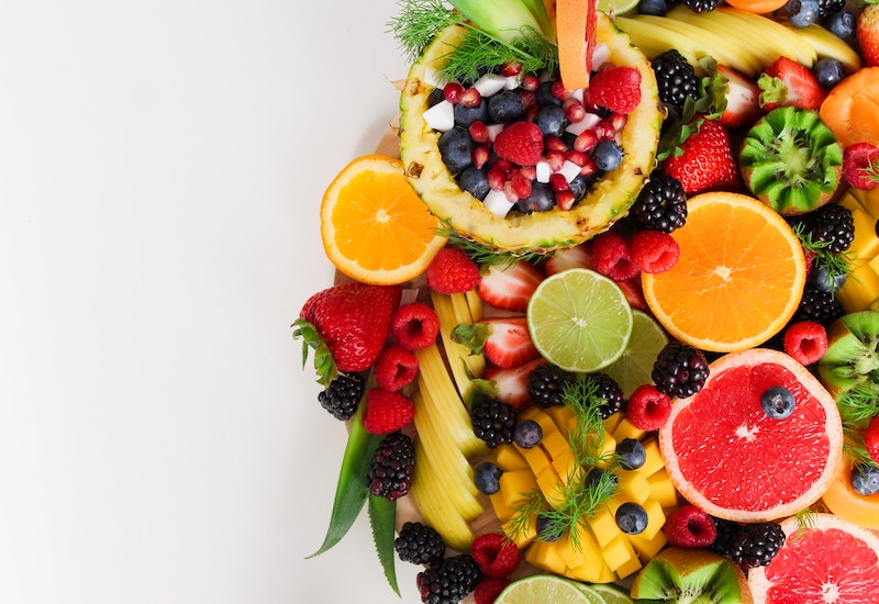 alimentos saudáveis para o pequeno-almoço frutas